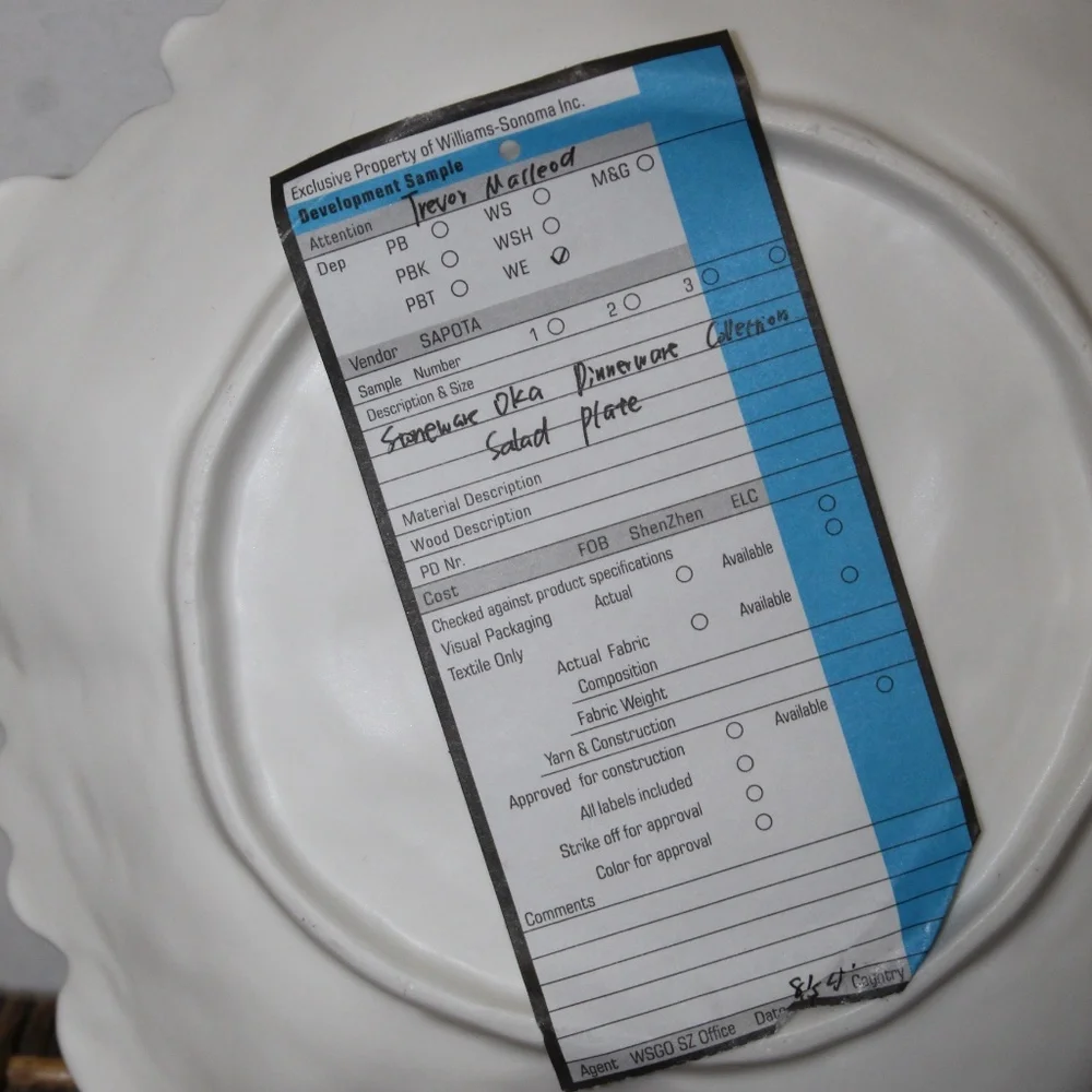 Williams Sonoma Stoneware Oka Dinnerware.  Set of 2.  Open Box.